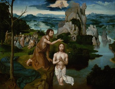 Il battesimo di Cristo da Joachim Patinir